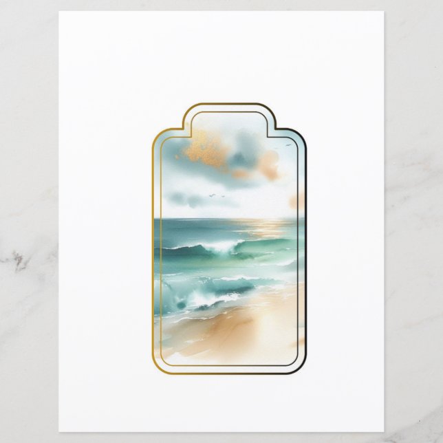 Ephemera Tag Scrapbooking Junk Journal Decoupage (Voorkant)