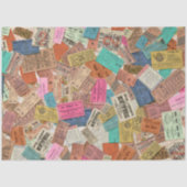  Ephemera Ticket Decoupage tissuepapier (Voorkant)