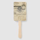 Ephemera Trouwfan Handwaaier (Achterkant)