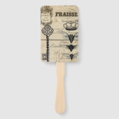 Ephemera Trouwfan Handwaaier (Voorkant)