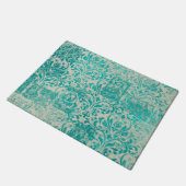 Ephemera Turquoise Paper Series Design 19 Deurmat (Schuin)
