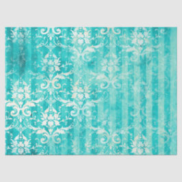 Ephemera Turquoise Paper Series Design 20 Tissuepapier