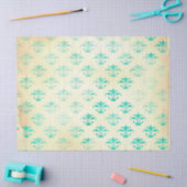 Ephemera Turquoise Paper Series Design 2 Tissuepapier (Craft)