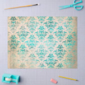 Ephemera Turquoise Paper Series Design 3 Tissuepapier (Craft)
