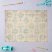 Ephemera Turquoise Papier Serie Design 15 (Craft)