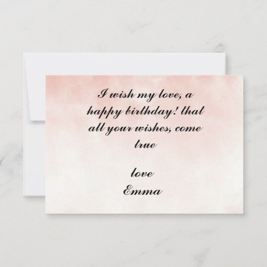 Ephemera vibrant color pink art (Achterkant)