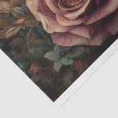 Ephemera Victoriaans Dame, Rozen, Bloemen Decoupag Tissuepapier (Detail)