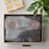 Ephemera Victoriaans Lady Gothic Butterfly Decoupa Tissuepapier (Geschenk)