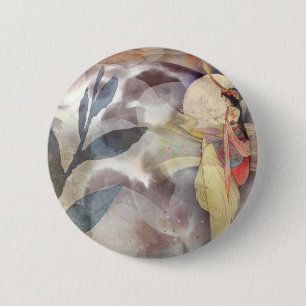 Ephemera Vintage Melk antiek Ronde Button 5,7 Cm