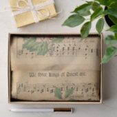 Ephemera We Three Kings of Orient zijn losse pagin Tissuepapier (Geschenk)