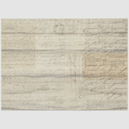 Ephemera  Wooden Boerderij Farmhouse Decoupage Tissuepapier (Voorkant)