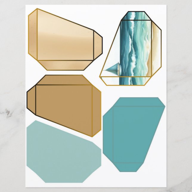 Ephemera Zakjes Scrapbooking Decoupage (Voorkant)