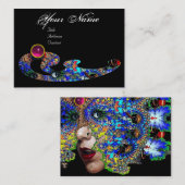 EPHEMERAL AMETHYST Beauty, Salon, Spa, Makeup Arti Visitekaartje (Voorkant / Achterkant)