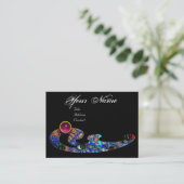 EPHEMERAL AMETHYST Beauty, Salon, Spa, Makeup Arti Visitekaartje (Staand voorkant)