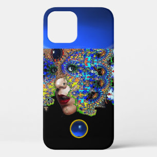 EPHEMERAL, BEAUTY MET MASKBLAUWE Sapphire Gem Case-Mate iPhone Case