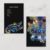 EPHEMERAL Beauty Salon Spa, Makeup Artist Topaz Ge Visitekaartje (Voorkant / Achterkant)