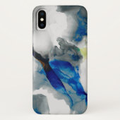 Ephemeral - Blauw & grijs Case-Mate iPhone Case (Achterkant)