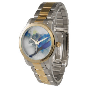 Ephemeral - Blauw & grijs Horloge