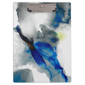 Ephemeral - Blauw & grijs Klembord (Voorkant)