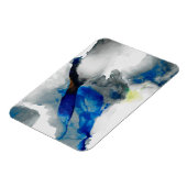 Ephemeral - Blauw & grijs Magneet (Linkerzijde)