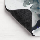 Ephemeral - Blauw & grijs Muismat (Hoek)