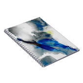 Ephemeral - Blauw & grijs Notitieboek (Rechterzijde)