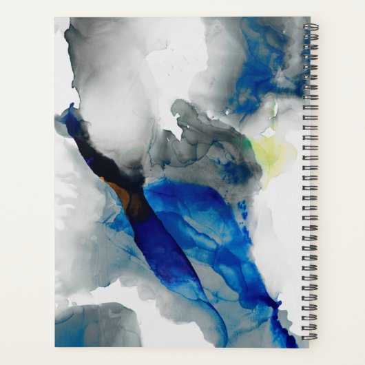 Ephemeral - Blauw & grijs Planner (Achterkant)