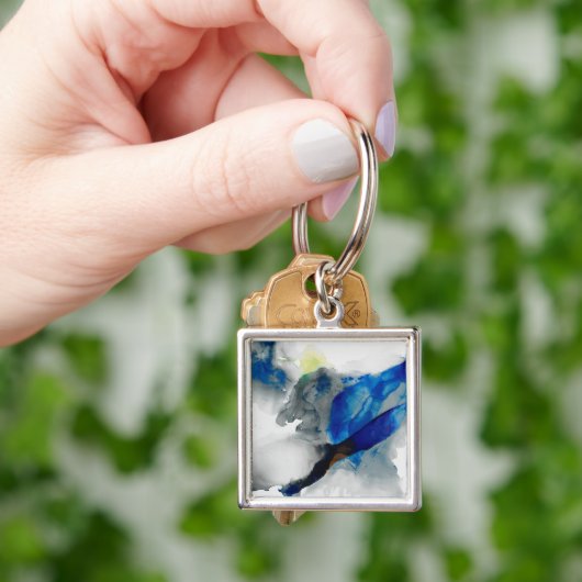 Ephemeral - Blauw & grijs Sleutelhanger (Hand)