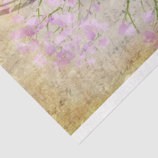 Ephemeral Bloemen Decoupage Weefselpapier Tissuepapier (Detail)