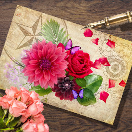 Ephemeral Bloemen Decoupage Weefselpapier Tissuepapier