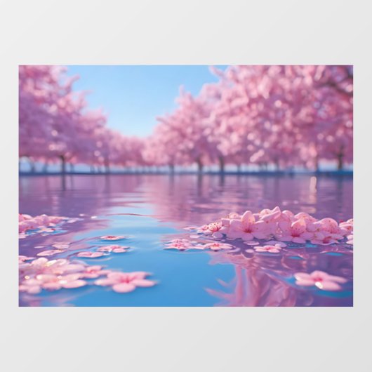 Ephemeral Bloom Raamsticker (Vel)