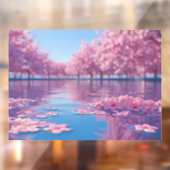 Ephemeral Bloom Raamsticker (Vel 2)