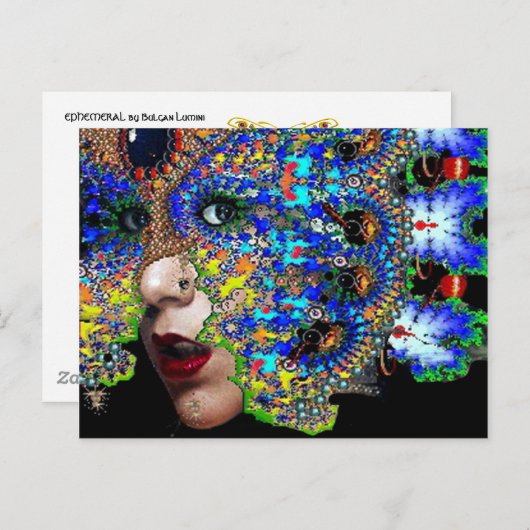 EPHEMERAL BRIEFKAART (Voorkant / Achterkant)