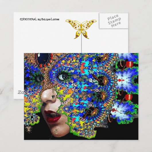 EPHEMERAL BRIEFKAART (Voorkant / Achterkant)