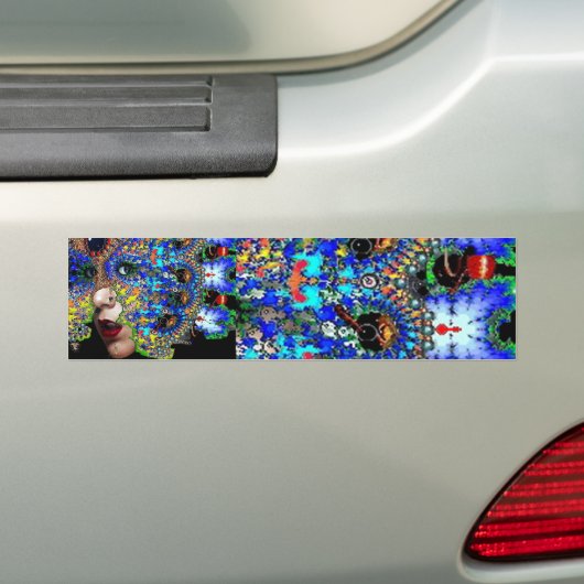 EPHEMERAL BUMPERSTICKER (Op auto)