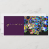 EPHEMERAL Halloween Masquerade Ball Kaart (Voorkant)