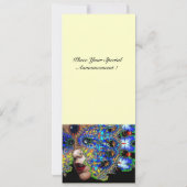 EPHEMERAL masquerade costume ball champagne Aankondiging (Achterkant)