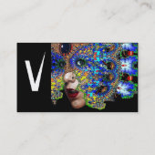 EPHEMERAL MONOGRAM Beauty, Salon, Spa, Makeup Arti Visitekaartje (Achterkant)