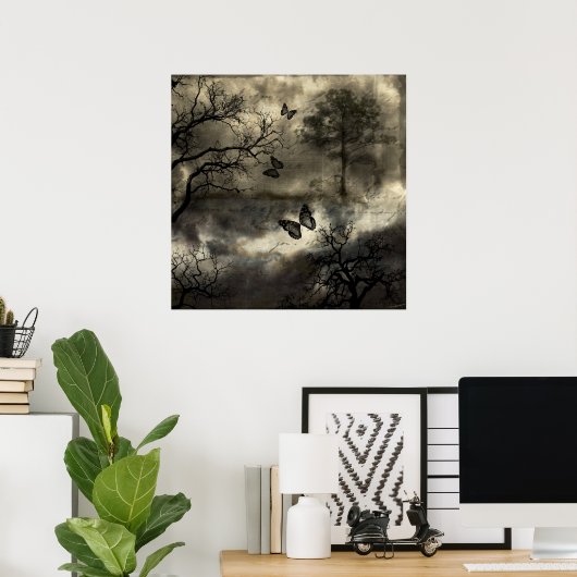 Ephemeral Partings Poster (Thuiskantoor)