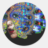 EPHEMERAL RONDE STICKER (Voorkant)