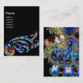 EPHEMERAL RUBY/Beauty, Salon, Spa, Makeup Artist Visitekaartje (Voorkant / Achterkant)