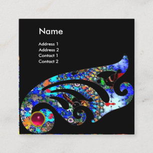 EPHEMERAL RUBY / Schoonheidssalon, Spa, Make-upkun Vierkante Visitekaartje