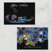EPHEMERAL SAPPHIRE Beauty, Salon, Spa, Makeup Arti Visitekaartje (Voorkant / Achterkant)