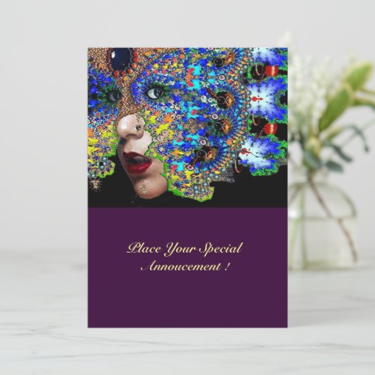 EPHEMERAL Sweet 16 Masquerade Ball Kaart