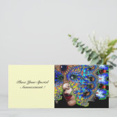 EPHEMERAL Sweet 16 Masquerade Ball Kaart (Staand voorkant)