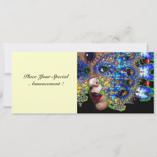 EPHEMERAL Sweet 16 Masquerade Ball Kaart (Voorkant)