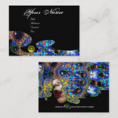 EPHEMERAL TOPAZ Beauty, Salon, Spa, Makeup Artist Visitekaartje (Voorkant / Achterkant)