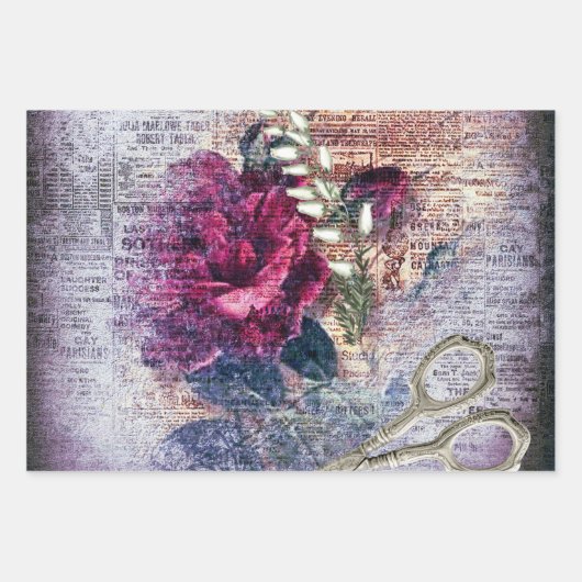 Ephemeral Variety Decoupage Inpakpapier Vel (Voorkant)