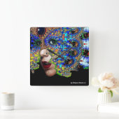 EPHEMERAL VIERKANTE KLOK (Huis)