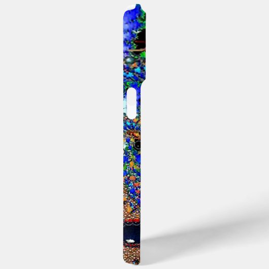 EPHEMERAL/VROUW MET KLORFUL FRACTALE MASKER Case-Mate iPhone CASE (Achterkant / Rechts)